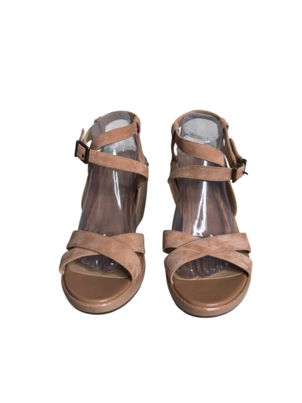 Vionic Macaroon Tan Bonita Women's Orthotic Platform Wedge Sandal Size 11 - Picture 5 of 13